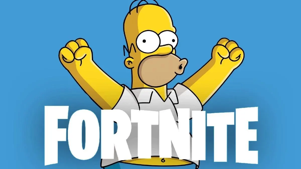 Los Simpson en Fortnite: Filtración revela nuevo mapa y skins
