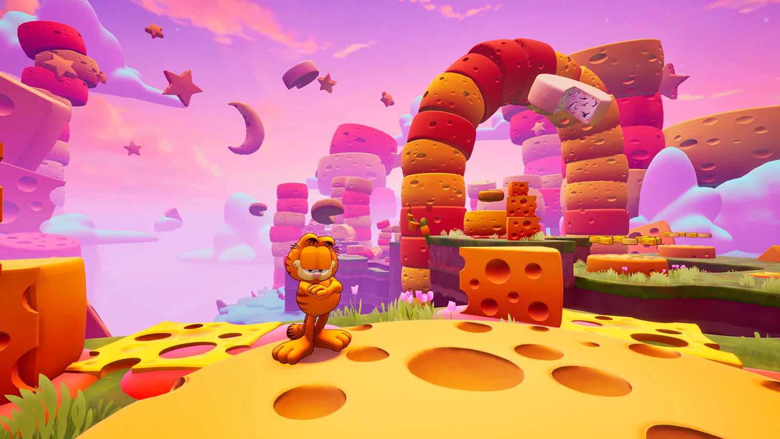 Garfield ganha novo jogo 3D de plataforma com mecânicas de voo e laço; assista aos 10 primeiros minutos