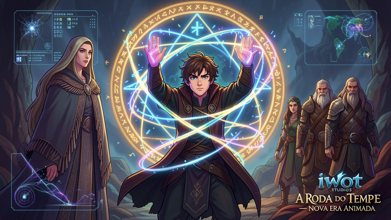 A Roda do Tempo ganha reboot animado com série, filmes e jogo  mas há um detalhe importante