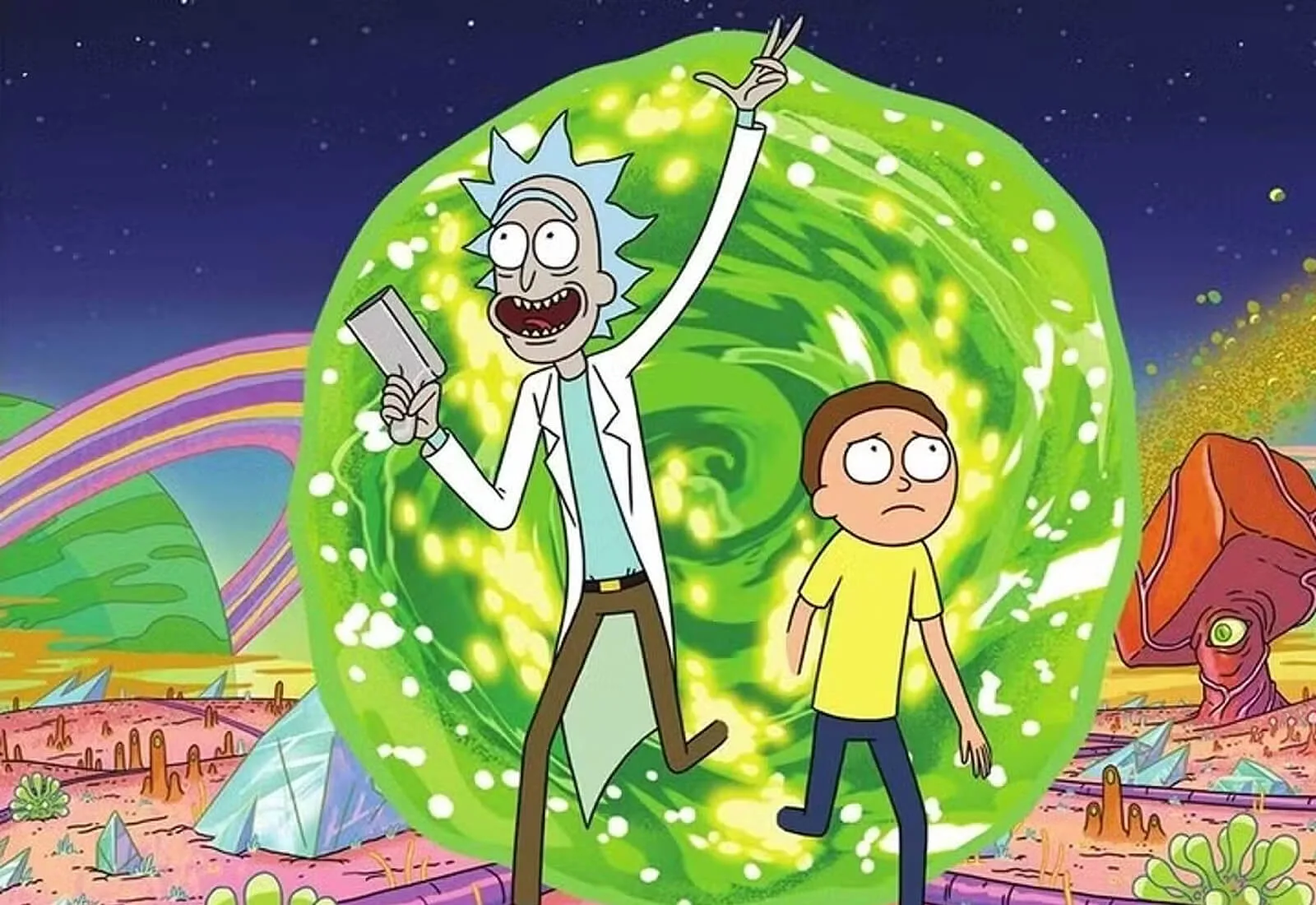 Rick e Morty voltam ao mundo dos mangás com romance e maid cafés!