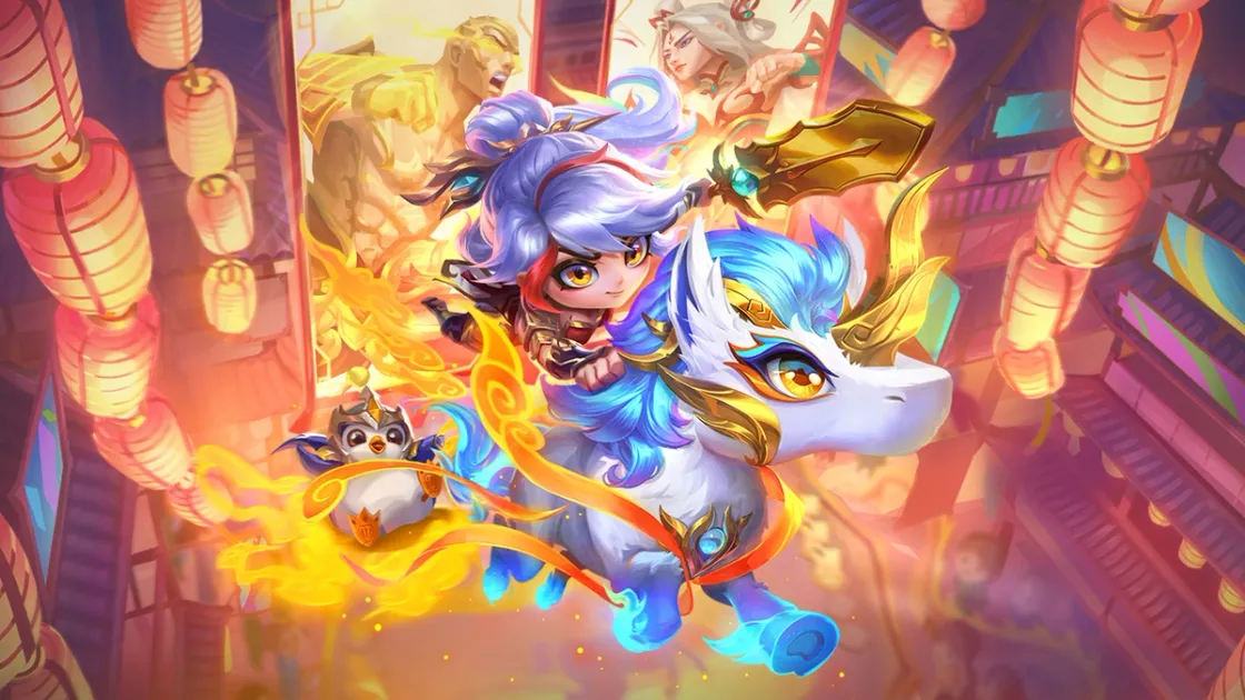 Teamfight Tactics anuncia cosméticos do Festival Lunar 2026 com Irelia e Riven